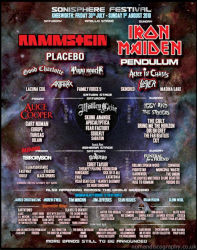 Gary Numan 2010 Venue Festival Poster Knebworth